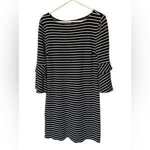 NWOT Ann Taylor black and white dress size 8